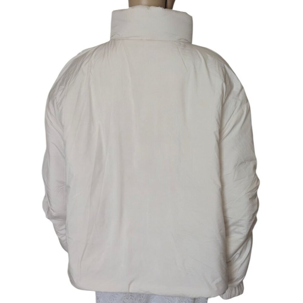 Fabletics All Weather Jacket in Soft Shine bone For Women's L - Picture 5 of 9